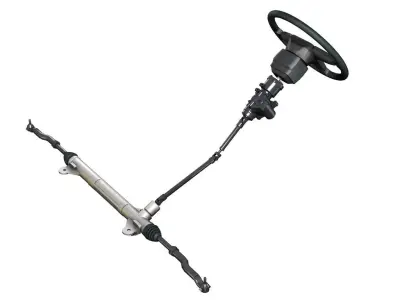 Steering System 3D model