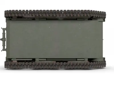 WW2 Japanese Light Tank Type 95 Ha-Go 3D model