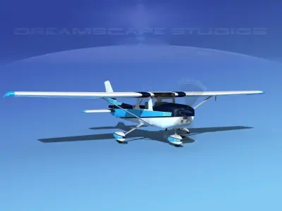 Cessna 150 Commuter V02 3D model