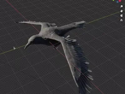 SPYDERFY Boid Systems Add on Free low-poly 3D model