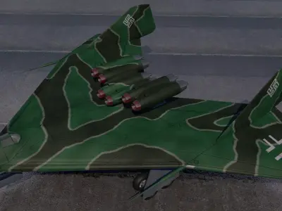 Arado E555-1 3D model