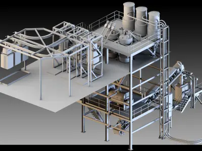 12- Factory props and details- Collection groups- Vol 22 3D model