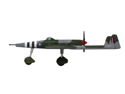 Martin-Baker Tank buster 3D model