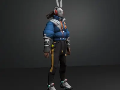 jet default 3D model