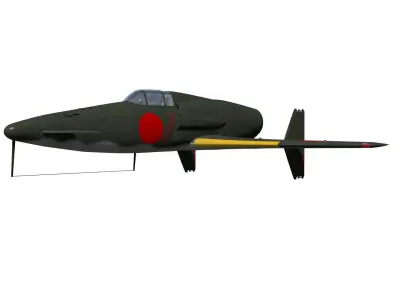 Kyusyu J7W2 Shinden kai 3D model