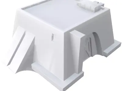 Desert planet 3D print model