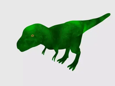 TRex Dinosaur Low-poly 3D model