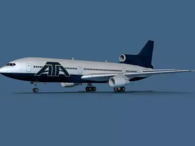 Lockheed L-1011-50 American Trans Air 2 3D model