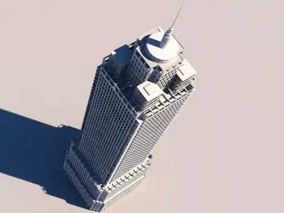 Skyscraper 021 3D model