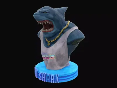 Loan Shark Bust 3D model