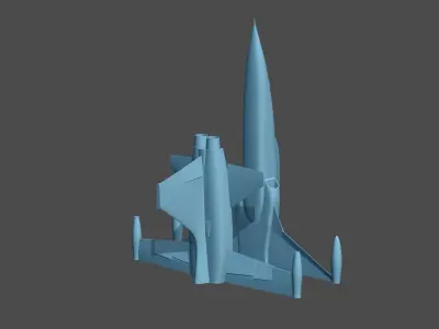  F-5A Freedom Fighter 3D print model