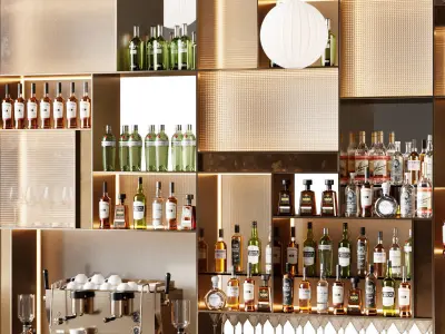 Bar 3 design 3D model