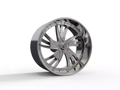 ASANTI AF827 WHEEL 3D MODEL 3D model