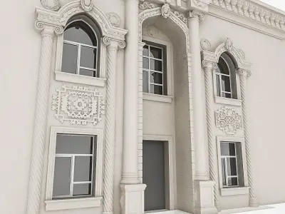 University Building 3D model