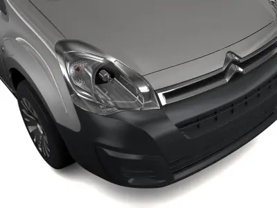 Citroen Berlingo Van L2 Full Electric 2017 3D model