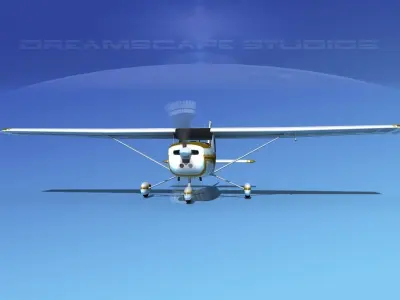 Cessna 152 Commuter V10 3D model