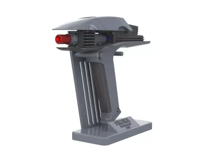Into Darkness Phaser - Star Trek - Commercial - Printable - STL 3D print model