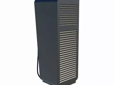 Electric Car Charger 3D model