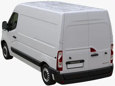 Renault Master L2H2 Panel Van 3D model