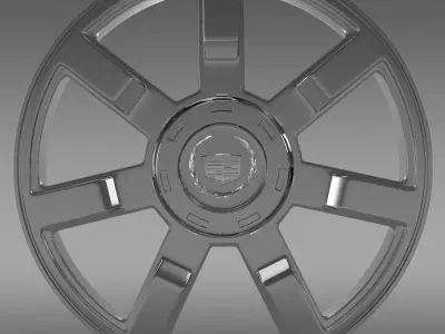 Cadillac Escalade esv 2wd1 rim 3D model