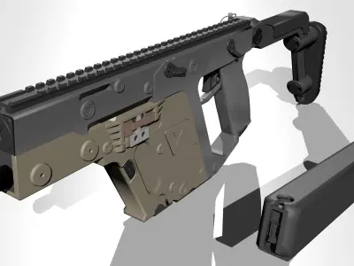 Kriss Vector SMG 3D model