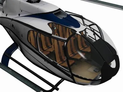 Eurocopter EC-130 3D model