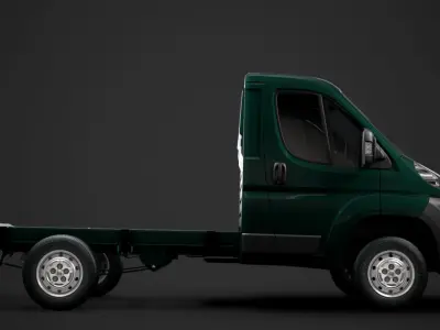 Fiat Ducato Chassis Truck Single Cab 3000WB 2014 3D model