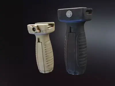 CAA MVG Front Grip Low-poly 3D model