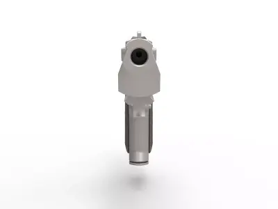 Pistol Desert Eagle 50 AE Magnum from Counter-Strike 3D model