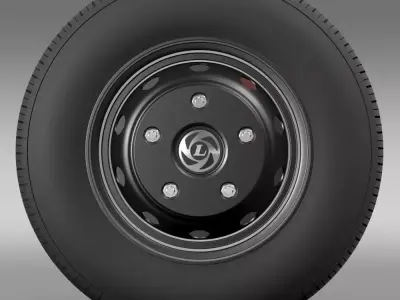 Ashok Leyland wheel 3D model