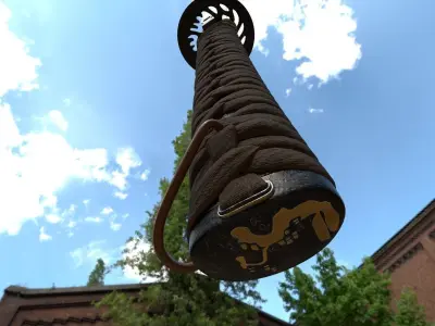 ww2 Japanese Army - Informality-Type Gunto 3D model