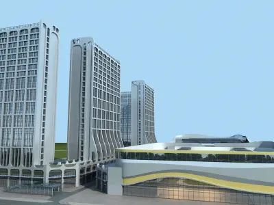 Shopping Mall 2 3D model