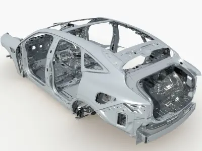 Car Frame 3D model