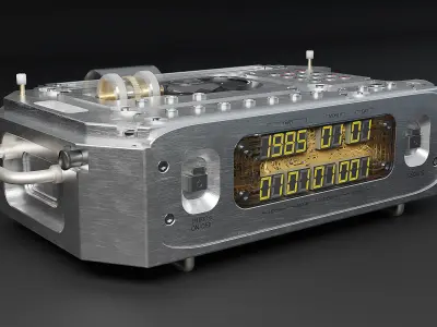 Atomic Clock 3D model