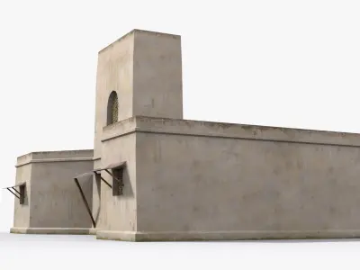 Arab xx19 Low-poly 3D model