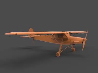 Fieseler Fi 156 Storch 3D print model