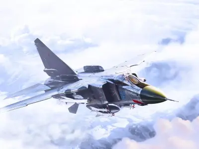 Mikoyan-Gurevich MiG-23 3D model