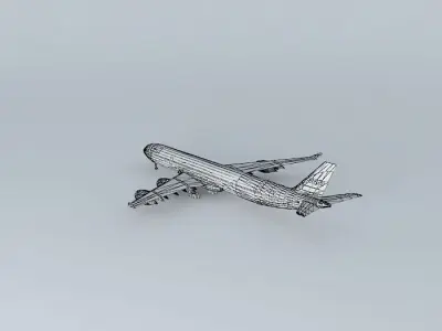 Arik Air Airbus A340-500 Free 3D model
