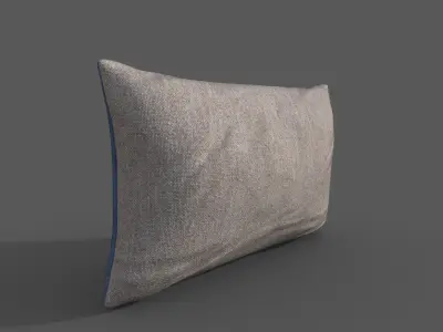 Cushion furniture Low-poly 3D model order