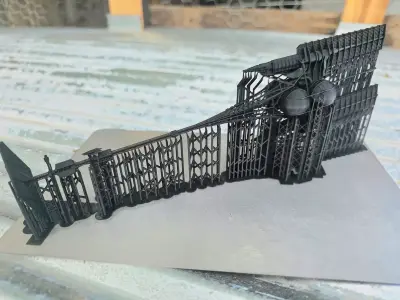 ISV Horizon Ark - Ultra Mini Sci-Fi Starship STL 3D print model