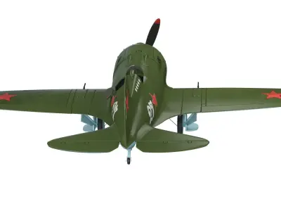  Airplane I-16 Type 24 3D model