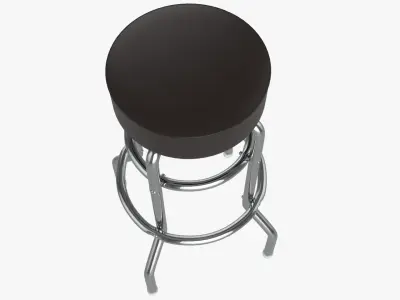 Retro&nbsp;&nbsp;Bar&nbsp;Stool Tall Chair 3D model