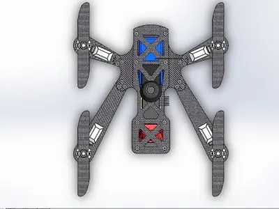 Quad Forward 3D model