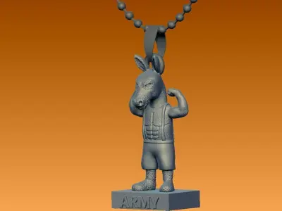 Necklaces United States Military Academy - Hanging Figurine 3D print model