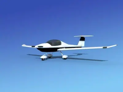 Daimond DA-20 Katana V10 3D model