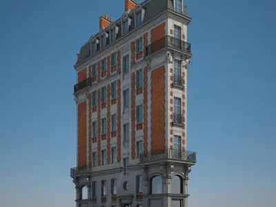 Old Building XII 3D model