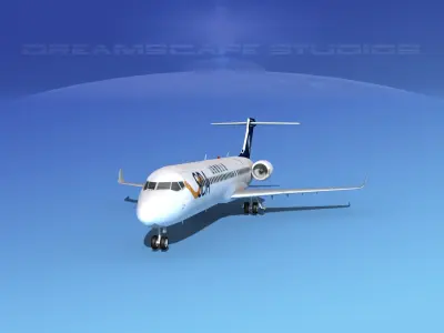 Comac ARJ21-700 Shandong Airlines 3D model