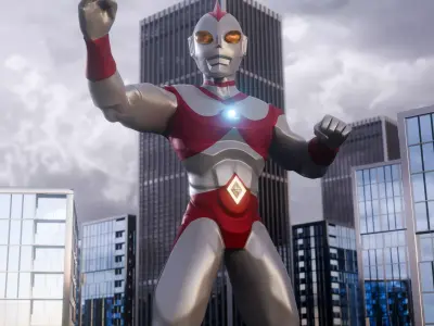 Ultraman 80 Stylized 3D Model  3D model
