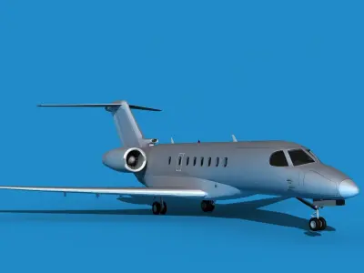 Cessna Citation C700 Longitude V00 3D model