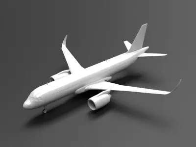 Airbus A320 NEO Spirit Livery 3D model
